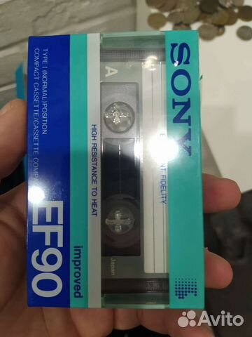 Аудио кассеты sony новые купить в Москве | Электроника | Авито