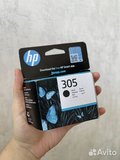 Картридж HP 305 черный новый в упаковке