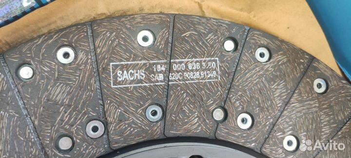 Диск сцепления K 432-48 Sachs 1878006370