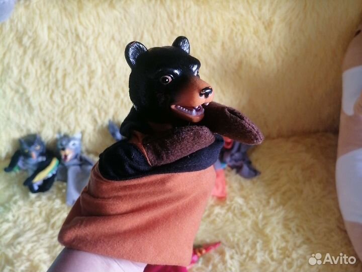 Театр зверинный. Игрушки