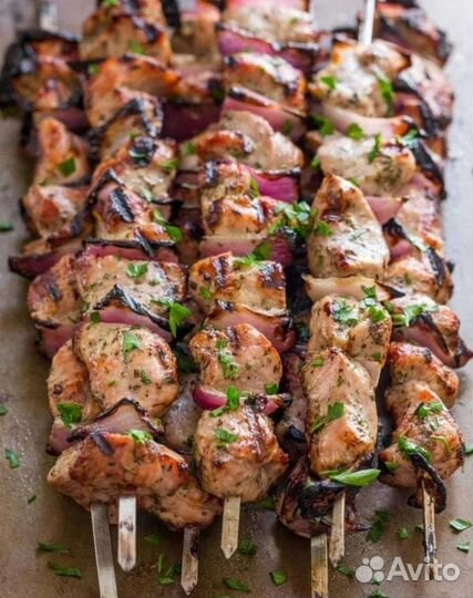 Готовый шашлык