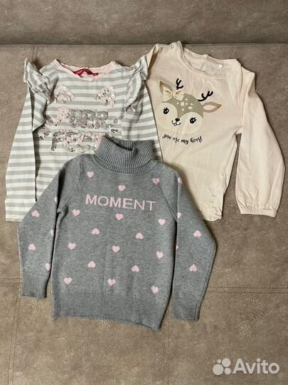 Лонгслив на девочку