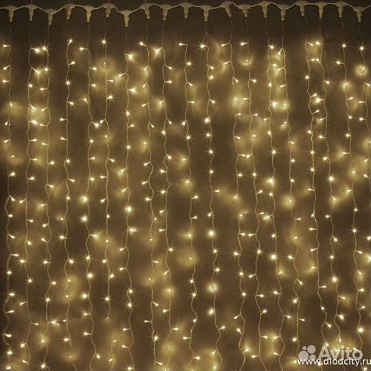 Гирлянда Занавес Штора в Барнауле