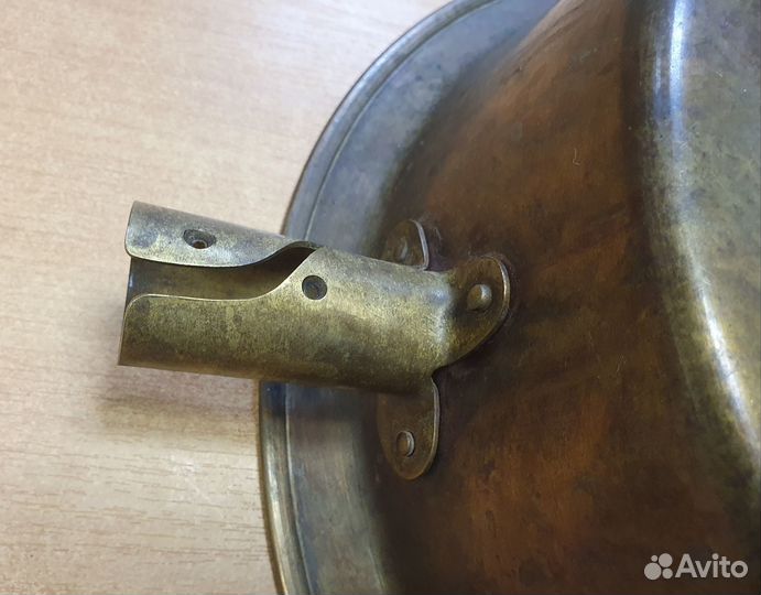 Латунный тазик для варенья СССР