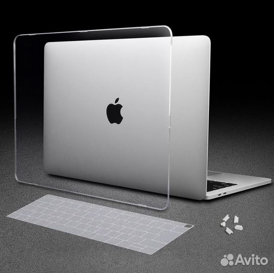 Прозрачный чехол -защитная накладка Macbook Pro 13