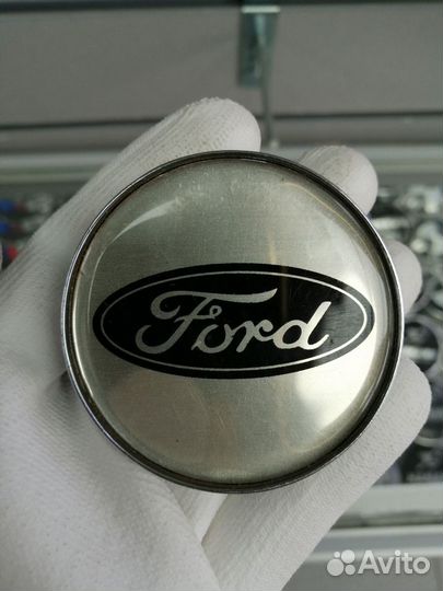 Колпачки заглушки литых дисков ford форд серые
