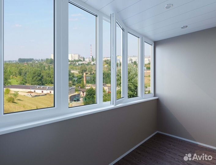 Окна на балкон в рассрочку
