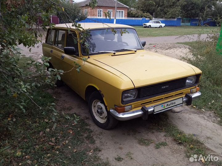 Москвич 2137 1.5 МТ, 1983, 26 358 км