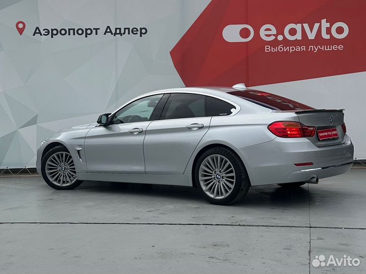 BMW 4 серия Gran Coupe 2.0 AT, 2016, 120 000 км