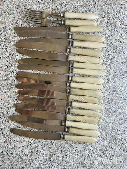 Мельхиоровые столовые приборы