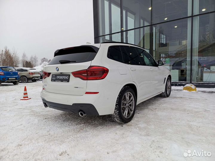 BMW X3 2.0 AT, 2020, 62 232 км