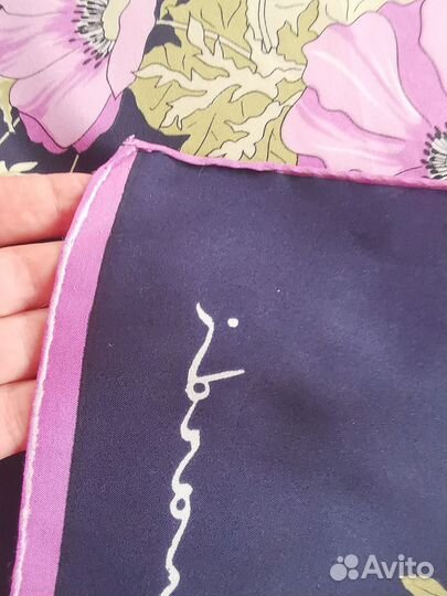 Leonardi легендарный винтажный платок италия