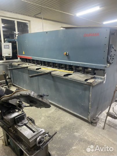 Рубка металла на гильотине до 3 м/п тол до 6мм