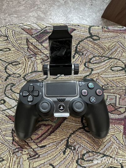 Оригинальный геймпад dualshock 4 + держатель