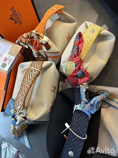 Сумка косметичка hermes