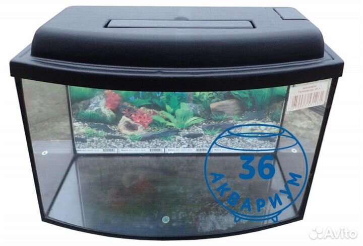 Аквариум панорамный 140 литров