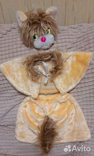 Новогодний костюм кошечки для девочки