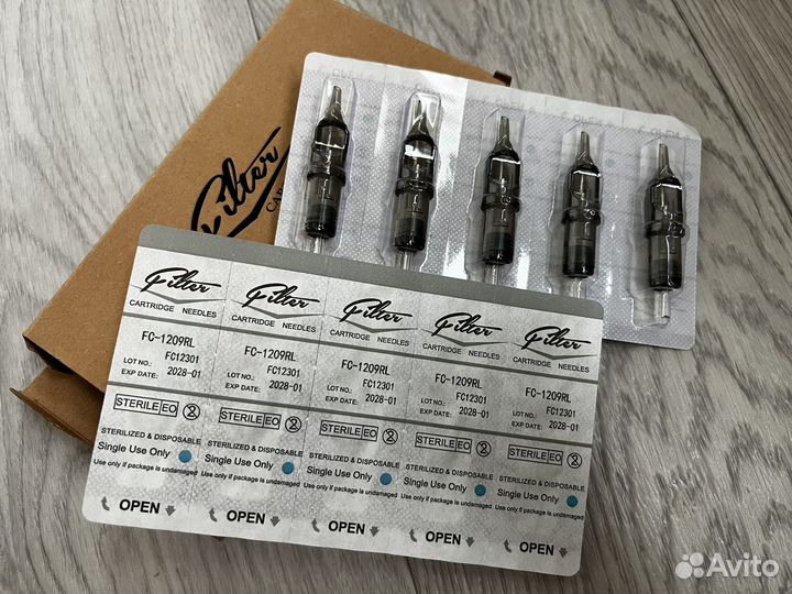 Картриджы для тату 12/09 RL