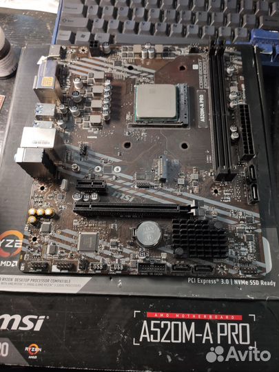 Материнские платы am4 b350 b450 a320 a520