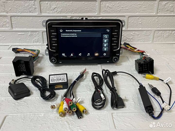 Магнитола Volkswagen Skoda Android Carplay