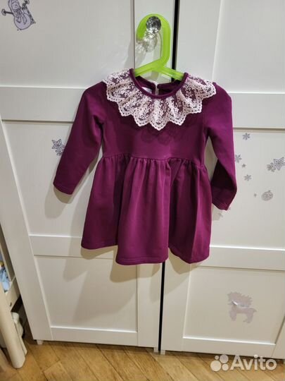 Платье для девочки 92