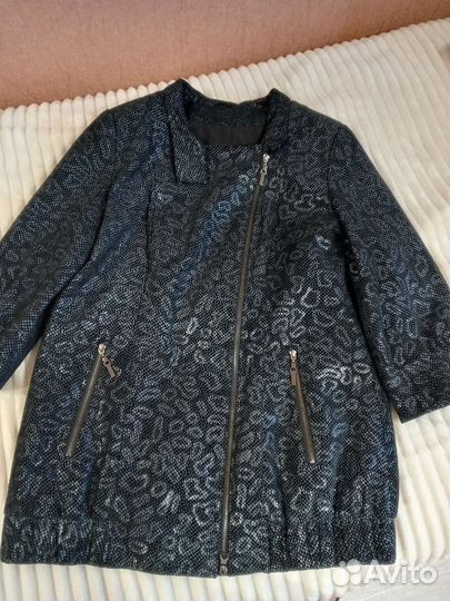 Куртка кожаная женская р. 50-52