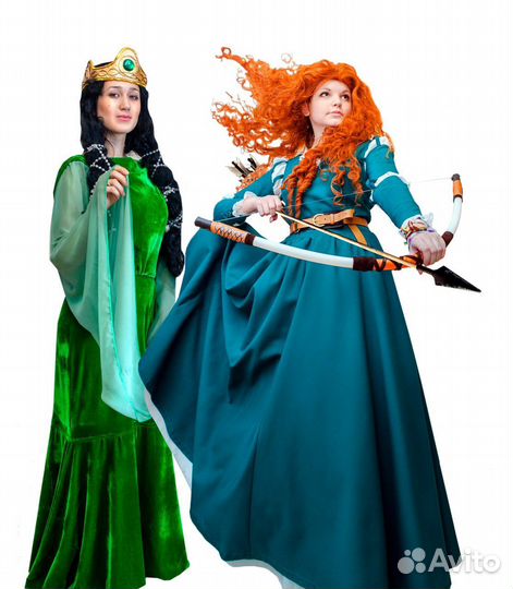 Храбрая сердцем костюмы