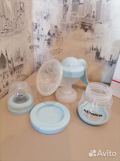 Молокоотсос ручной и пакеты для хранения молока