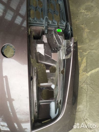Бампер передний на skoda octavia