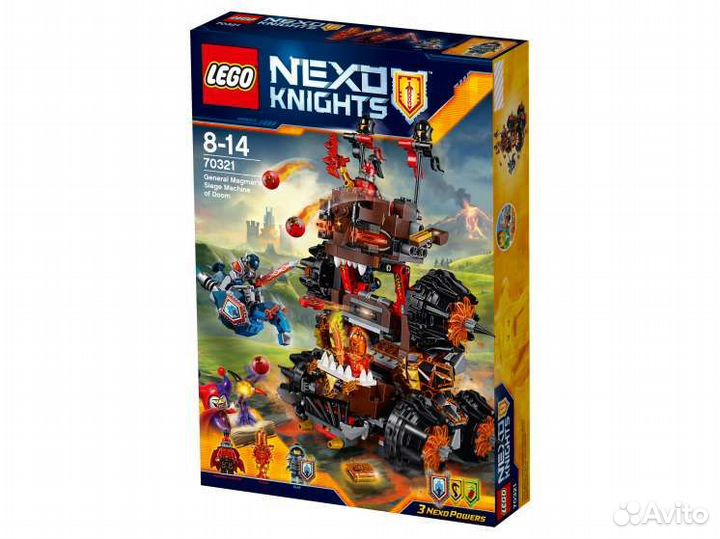 Lego Nexo Knights Роковое наступление 70321 новый