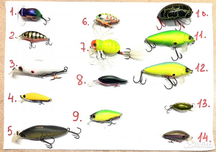 Воблеры Yo-zuri,Pontoon21, ZipBaits и др
