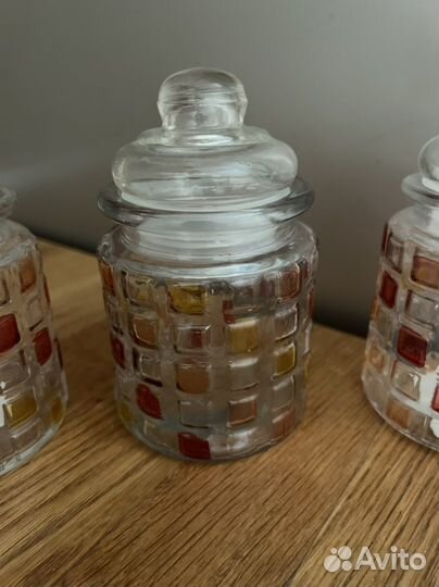 Наборы банок 2 шт новые