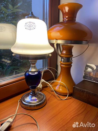 Настольная лампа СССР винтаж