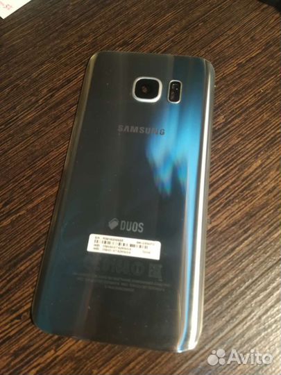 Крышка Samsung s7 оригинальная