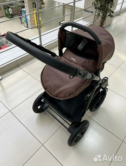 Коляска Verdi Sonic Plus 3 в 1 (chocolate color)