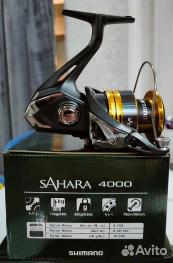 Катушка Shimano 22 Sahara FJ 4000