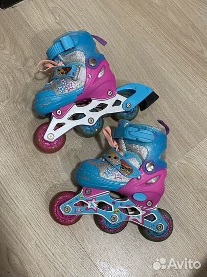 Роликовые коньки детские раздвижные