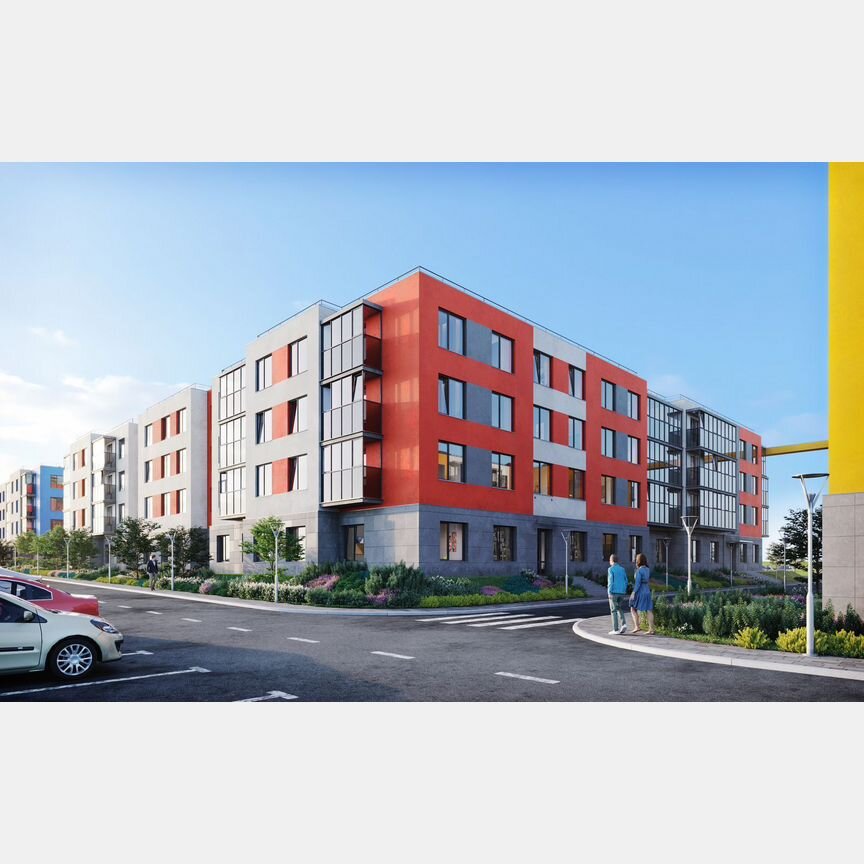 1-к. квартира, 27 м², 3/4 эт.