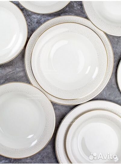 Столовый сервиз новый на 6 персон