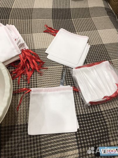 Льняные мешочки