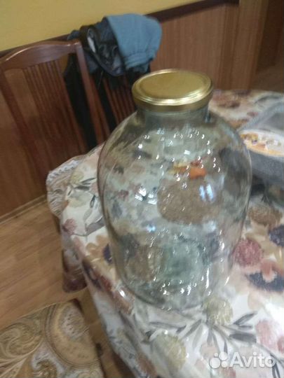 Банки на 15 литров, с большим горлышком винтовая