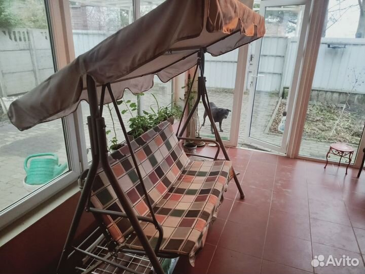 Садовые качели подвесные