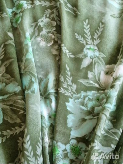 Натуральный шёлк крепдешин отрез 3 м