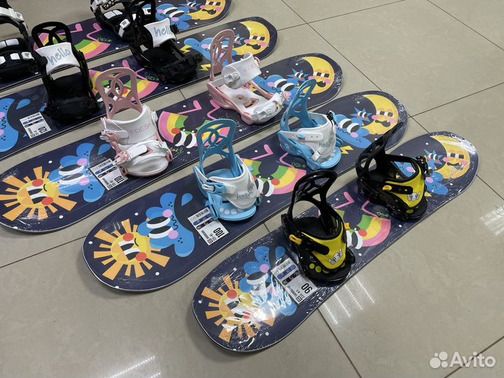 Сноуборд комплект детский Prime (новый)