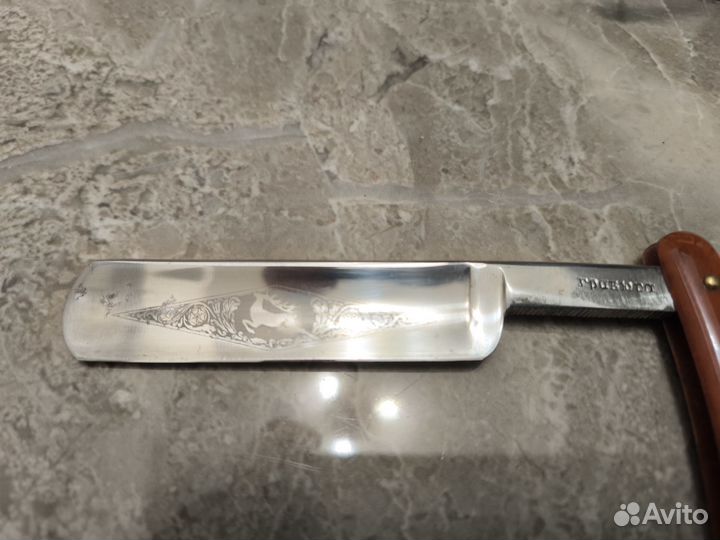 Опасная бритва СССР Гравюра зтв 1961г