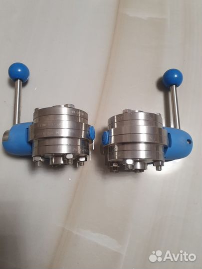 Кран бабочка дисковый