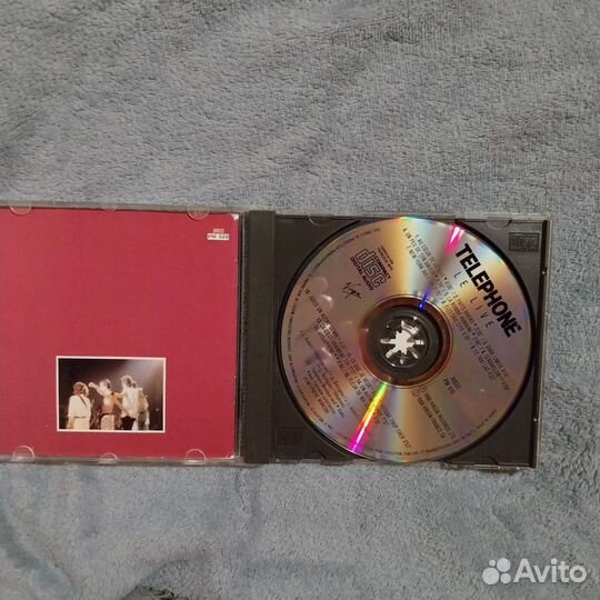 Cd диски фирменные рок группа Телефон