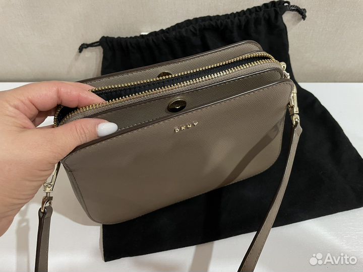 Сумка натуральная кожа, Dkny