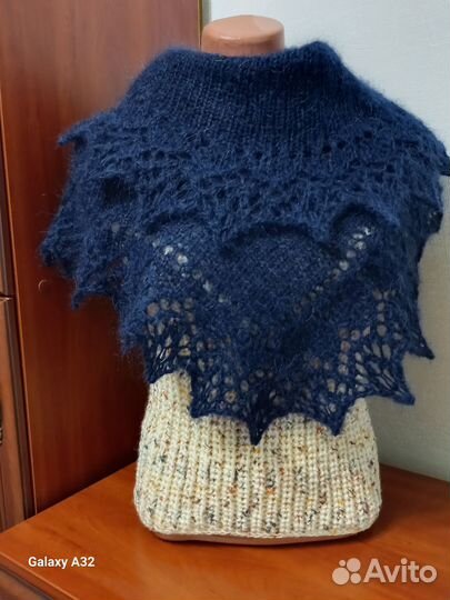 Вязаная шаль