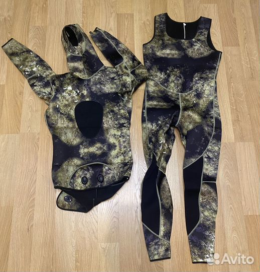 Гидрокостюм из двух частей 5мм,7мм размер L